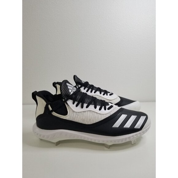Adidas Men's Icon V Bounce Iced Out Metal Baseball Cleats, Black - Size 13.5 - Picture 6 of 11